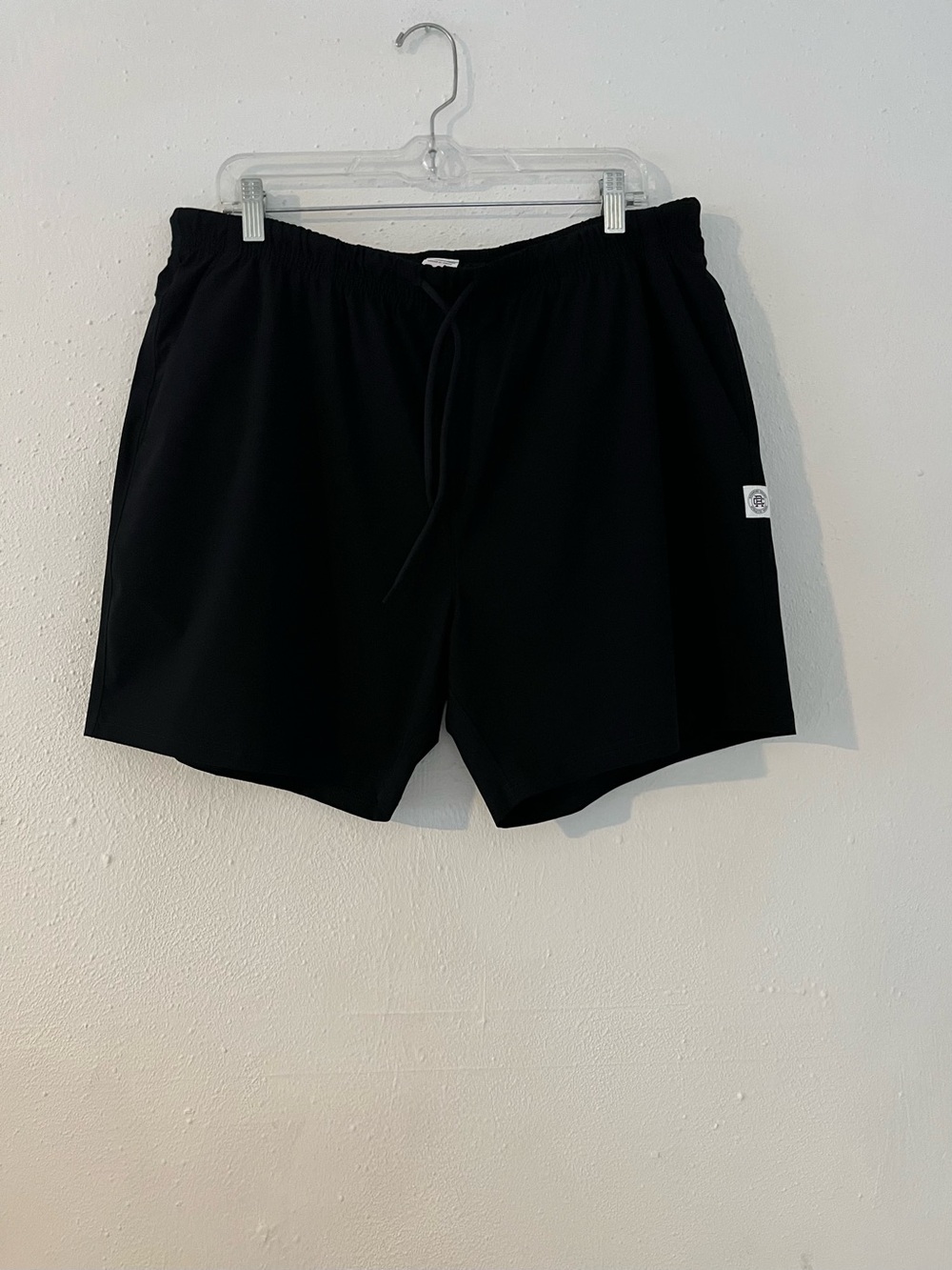 Reigning Champ Black Athletic Drawstring Shorts